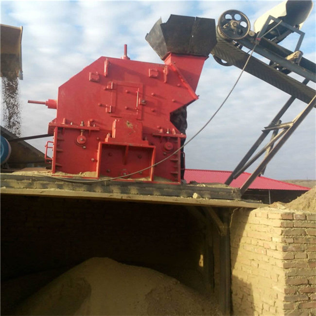 制砂机安装现场