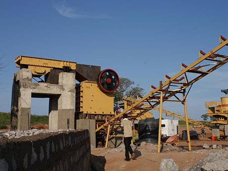 砂石骨料生产现场