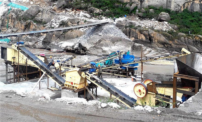 鹅卵石制砂生产线