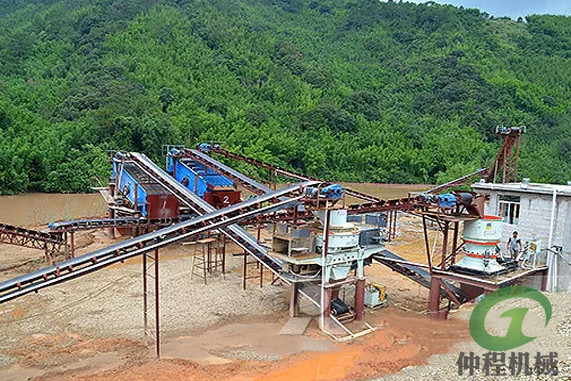 河卵石制砂生产线