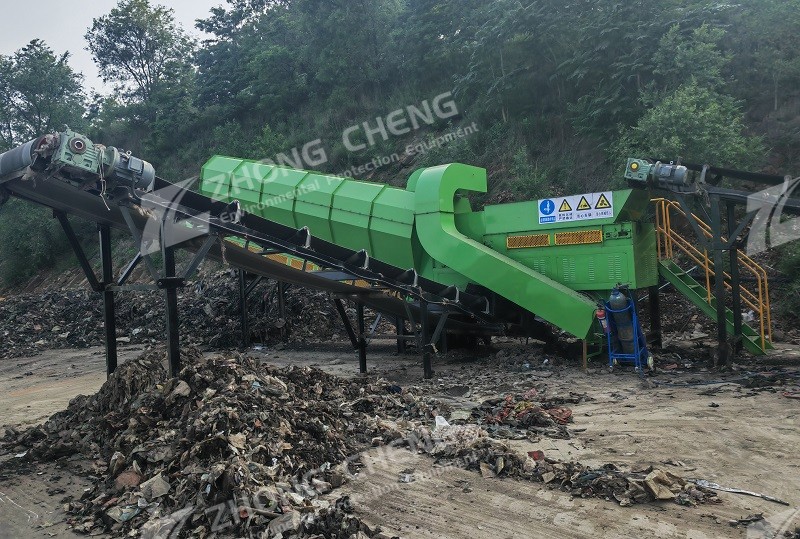 郑州仲程机械-陈腐垃圾分选设备