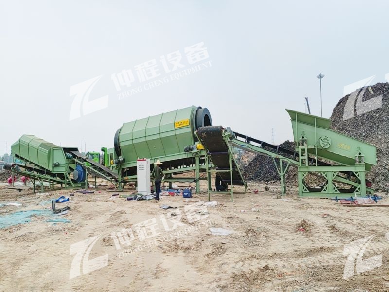 郑州仲程环保-建筑垃圾筛分设备