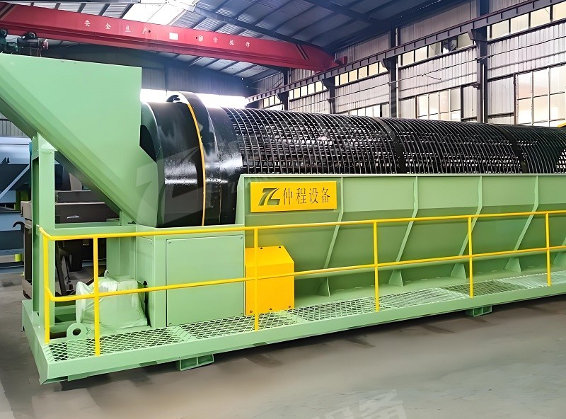 郑州仲程环保设备-垃圾筛分滚筒筛