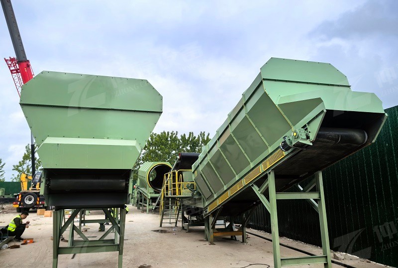 郑州仲程环保-垃圾分选风选机