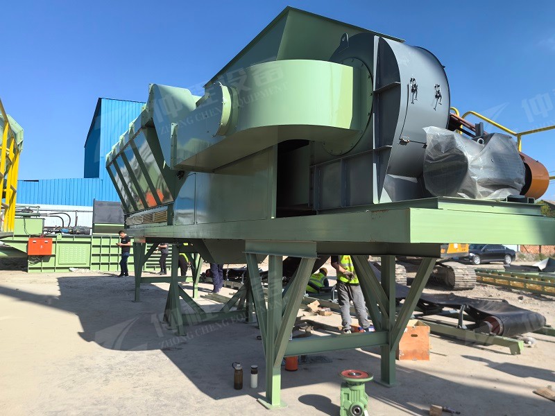 郑州仲程环保-垃圾分选风选机