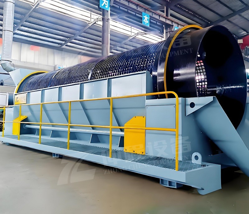 郑州仲程环保设备-垃圾筛分滚筒筛