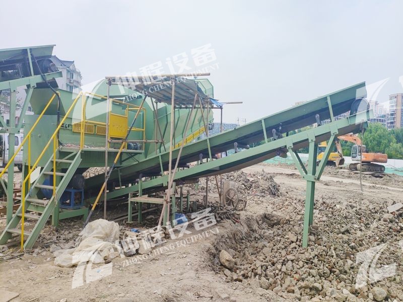 郑州仲程环保设备-建筑垃圾分选生产线