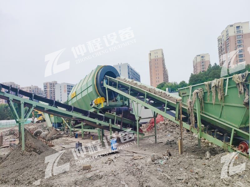 郑州仲程环保设备-建筑垃圾分选生产线