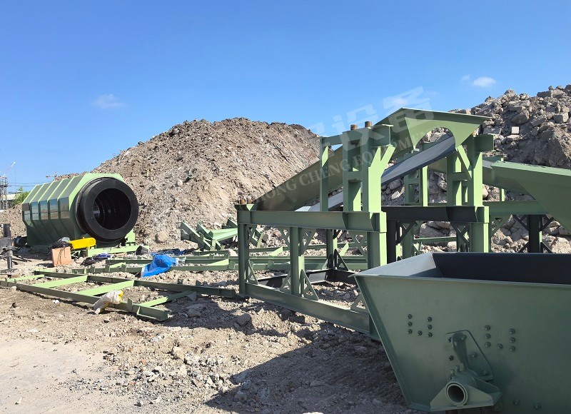 郑州仲程环保设备-填埋场陈腐垃圾分选设备