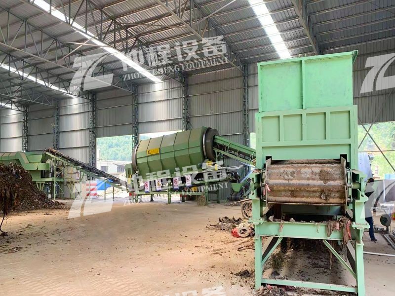 郑州仲程环保设备-垃圾筛分生产线